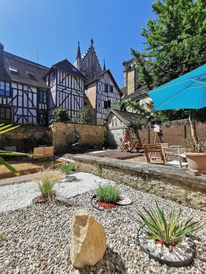Les Cieux De La Cathedrale - Calme - Jardin - Wifi Apartment Troyes Exterior foto