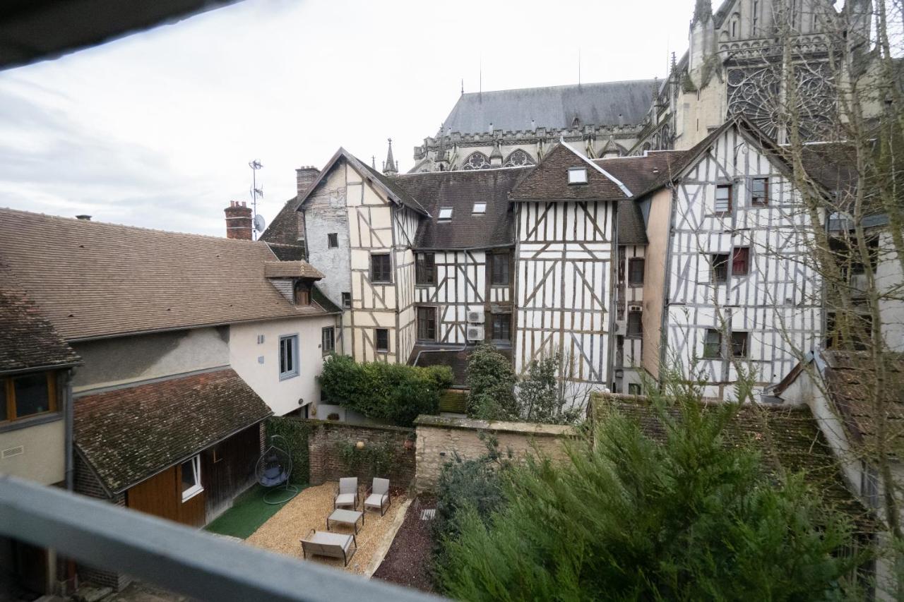 Les Cieux De La Cathedrale - Calme - Jardin - Wifi Apartment Troyes Exterior foto